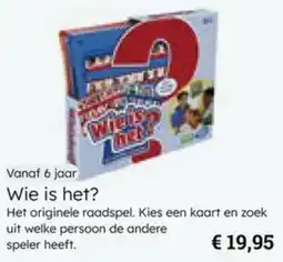 Multi bazar Wie is het? aanbieding
