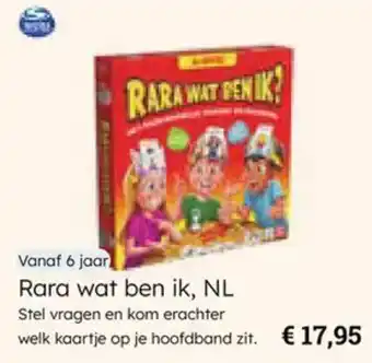 Multi bazar Rara wat ben ik, NL aanbieding
