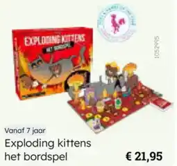 Multi bazar Exploding Kittens Het Bordspel aanbieding