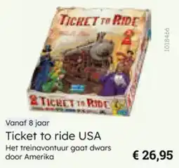 Multi bazar Ticket to ride USA aanbieding