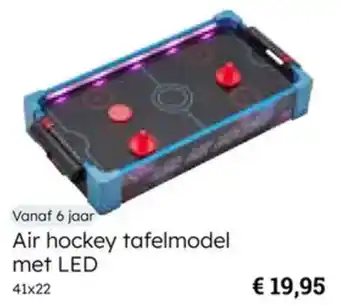 Multi bazar Air hockey tafelmodel met LED aanbieding
