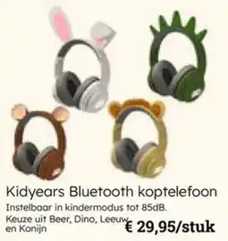 Multi bazar Kidyears Bluetooth koptelefoon aanbieding