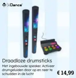 Multi bazar Draadloze drumsticks aanbieding