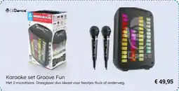 Multi bazar Karaoke set Groove Fun aanbieding