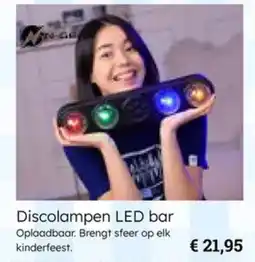 Multi bazar Discolampen LED bar aanbieding