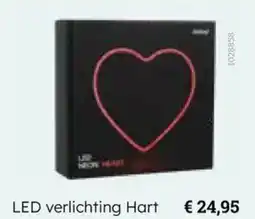 Multi bazar LED verlichting Hart aanbieding