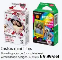Multi bazar Instax mini films aanbieding