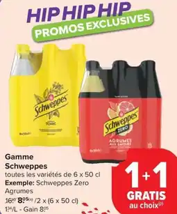 Carrefour Market Schweppes Gamme aanbieding