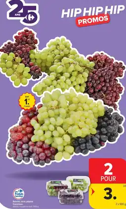 Carrefour Market Raisins sans pépins Carrefour aanbieding