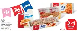 Carrefour Market Lotus Gaufres aanbieding