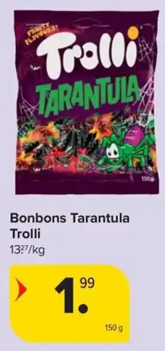 Carrefour Market Trolli Bonbons Tarantula aanbieding