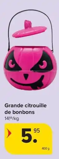 Carrefour Market Grande citrouille de bonbons aanbieding