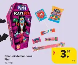 Carrefour Market Fini Cercueil de bonbons aanbieding