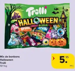 Carrefour Market Trolli Mix de bonbons Halloween aanbieding