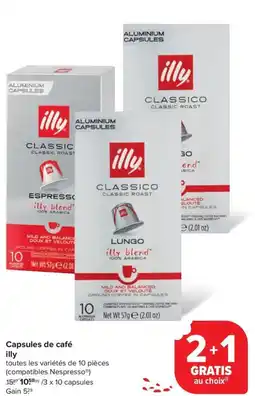 Carrefour Market illy Capsules de café aanbieding