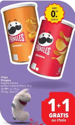 Carrefour Market Pringles Chips aanbieding
