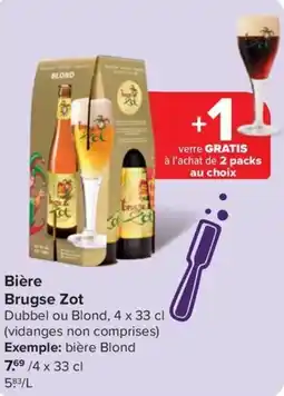 Carrefour Market Brugse Zot Bière aanbieding