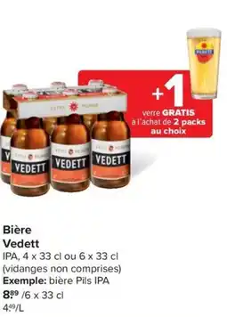 Carrefour Market Vedett Bière aanbieding
