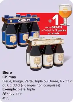 Carrefour Market Chimay Bière aanbieding