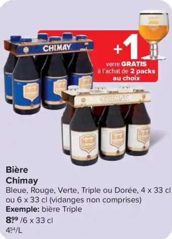 Carrefour Market Chimay Bière aanbieding