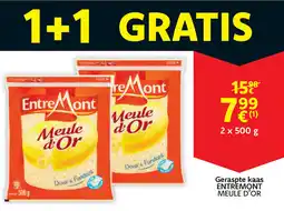 Cora Entremont meule d'or geraspte kaas aanbieding
