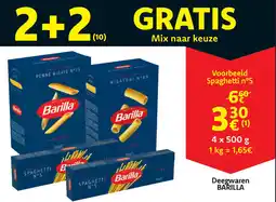 Cora Barilla Deegwaren aanbieding