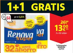 Cora Renova super toiletpapier aanbieding