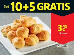 Cora Profiteroles aanbieding