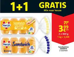 Cora Harry's Sandwiches aanbieding