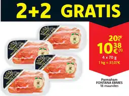 Cora Fontana ermes parmaham 18 maanden aanbieding