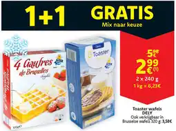 Cora Dely toaster wafels aanbieding