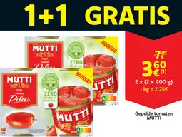 Cora Mutti gepelde tomaten aanbieding