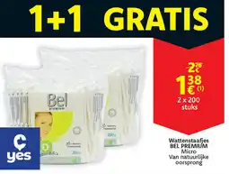 Cora Bel premium wattenstaafjes micro van natuurlijke oorsprong aanbieding