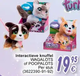 Cora Interactieve knuffel wagalots of poopalots aanbieding