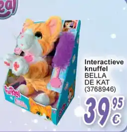 Cora Interactieve knuffel bella de kat aanbieding
