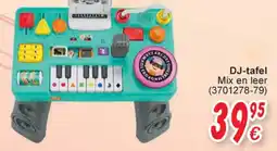 Cora Fisher-Price DJ-tafel Mix en leer aanbieding