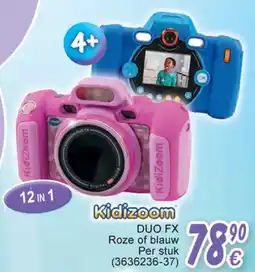 Cora Vtech kidizoom duo fx roze of blauw aanbieding