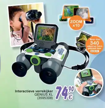 Vtech interactieve verrekijker genius xl
