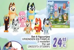 Cora Set 8 figuurtjes vrienden en familie aanbieding