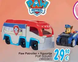 Cora Paw patroller + figuurtje pup squad aanbieding
