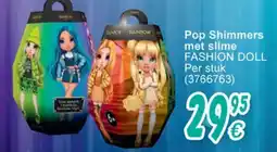 Cora Pop shimmers met slime fashion doll aanbieding