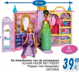 Cora De kleedkamer van de prinsessen klaar voor het feest poppen niet inbegrepen aanbieding