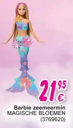Cora Barbie zeemeermin magische bloemen aanbieding