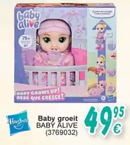 Cora Hasbro Baby groeit baby alive aanbieding