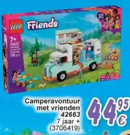 Cora Lego Friends Camperavontuur met vrienden 42663 7 jaar + aanbieding