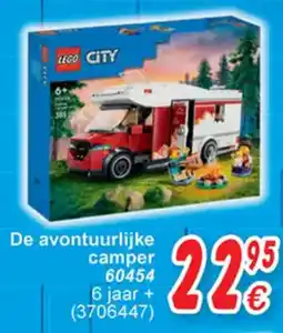 Cora Lego City De avontuurlijke camper 60454 aanbieding