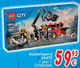 Cora Lego City Autosloperij 60472 7 jaar + aanbieding