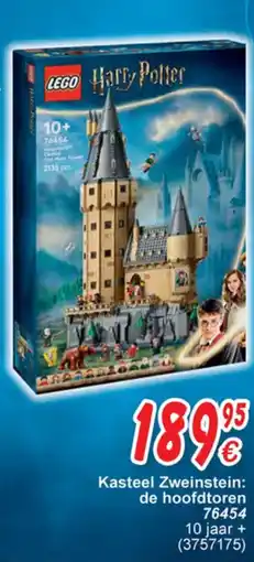 Cora Lego Harry Potter Kasteel Zweinstein: de hoofdtoren 76454 10 jaar + aanbieding