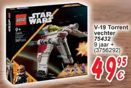 Cora Lego Star Wars V-19 Torrent vechter 75432 9 jaar + aanbieding
