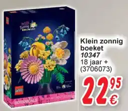 Cora Lego Botanicals Klein zonnig boeket 10347 aanbieding